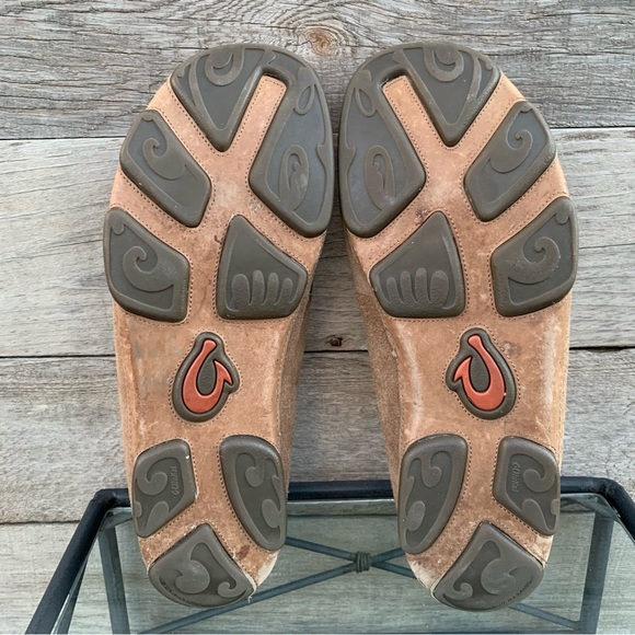 Olukai Moloa Kohana Shoe Mens 13 Convertible Slip On Comfort Suede Perforated - Picture 15 of 16